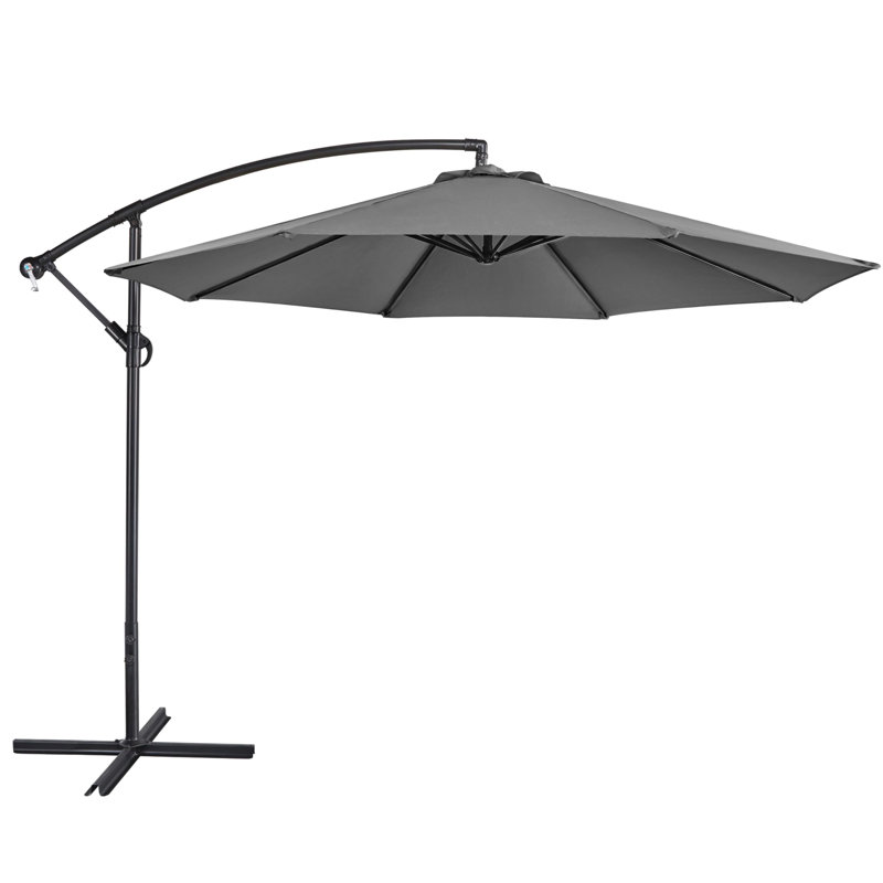 294cm Cantilever Parasol, Grey