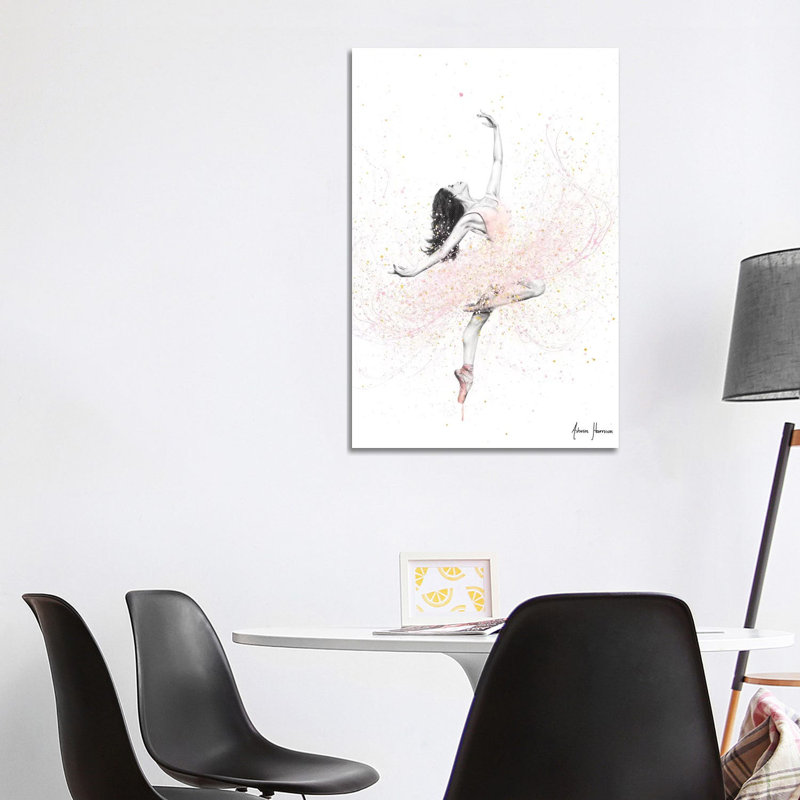 Spring Rose Dance by Ashvin Harrison - Wrapped Canvas Print, 101.6 cm H x 66.04 cm W x 1.91 cm D