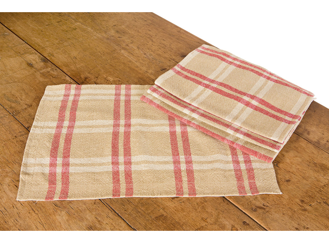 Frampton Cotterell Polyester Plaid Rectangle Placemat (Set of 4) Gracie Oaks