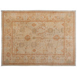 One-of-a-Kind Rectangle 9'3" X 12'3" Hand Knotted Area Rug