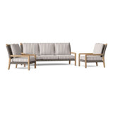 Hudson Outdoor 3 - Piece Conversation Set