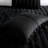 Soft Faux Fur Ribbed Comforter Set with Matching Shams