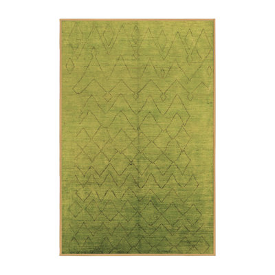 Tapis oriental en laine / polyester tissé à la machine Jashay