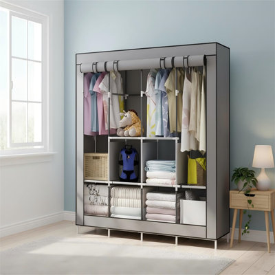 170cm Portable Wardrobe