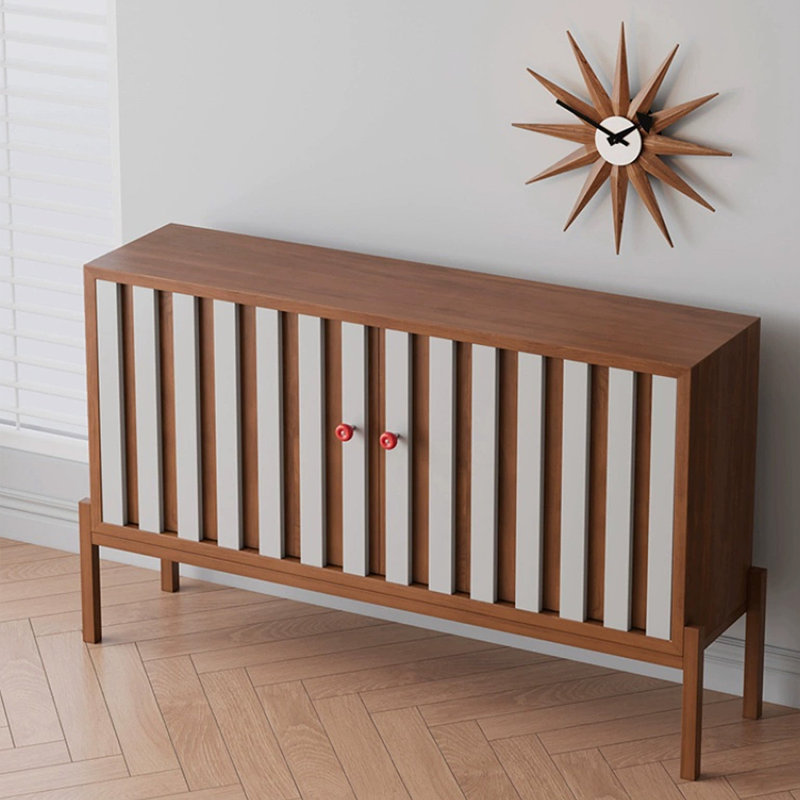 Buffet décoratif Mid-Century, H 31,5 po x l 47,24 po x P 15,75 po