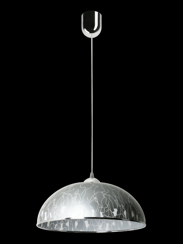 Embrey 1 - Light Chrome Dome Pendant