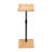 Sofa Side Table With Adjustable Height And Multiple Storage Options