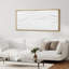 «White Abstract Elegant Minimalist», reproduction sur toile-98042451-111176196