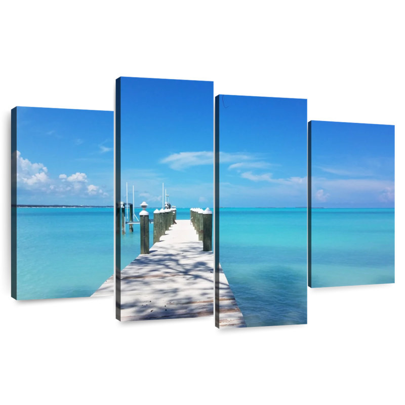 Aletra Exuma Bahamas Dock, 27" H x 43" W