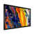 Impression noire sur toile encadrée sélectionné