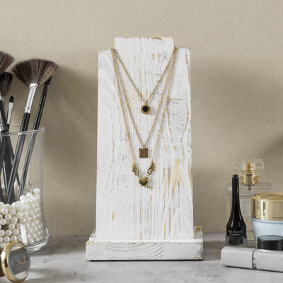 Solid Wood Necklace Jewellery Stand