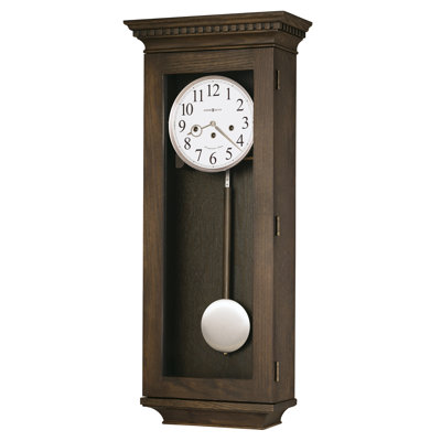 Artemus Manufactured Wood Wall Clock