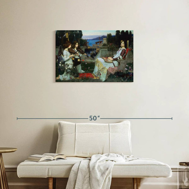 Adella Saint Cecilia, 20" H x 30" W