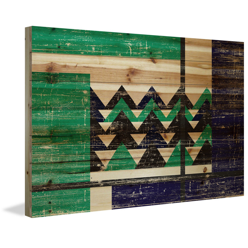 No Frame Print on Wood, 61cm H x 91cm W