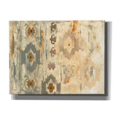 «Southwest Design IV» par Silvia Vassileva, art mural sur toile, 26 po x 18 po