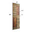 Porte de grange coulissante en bois de pin naturel 84 po H S Series avec quincaillerie d'installation-69957463-86863031