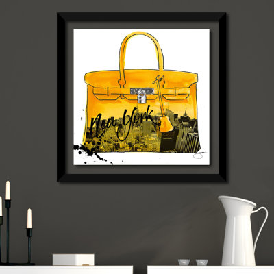 « yellow new york », impression