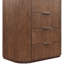 Commode en bois massif et placage Iyona-1150483006