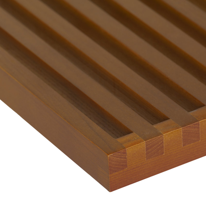 Banc en bois Bullington, Noyer
