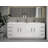 Brower 83.44'' Double Bathroom Vanity with Acrylic Top-1813931369
