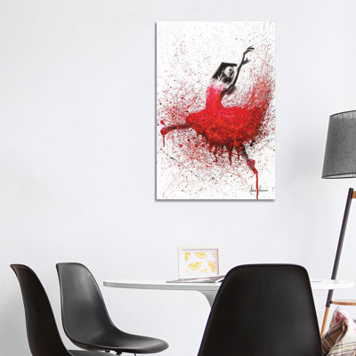 Passionate Love Dance by Ashvin Harrison - Print on Canvas