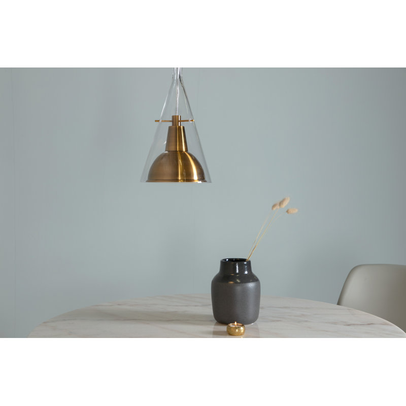 Karra 1 - Light Gold Dome Pendant