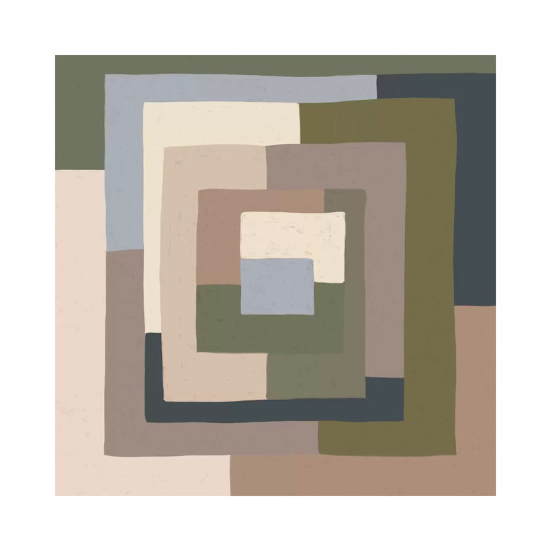 Abstract Neutrals I by Alisa Galitsyna - Wrapped Canvas Gallery-Wrapped Canvas Giclée, 30.48 cm H x 30.48 cm W