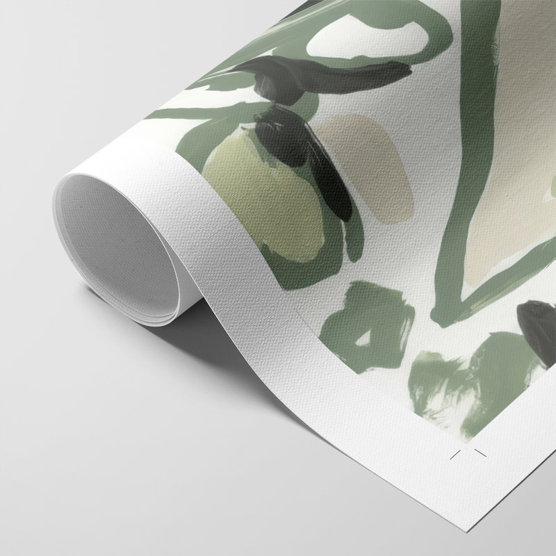 Foliage Rhythm I - Impression sur toile seulement - NON-CADRE, H 48 po x l 32 po