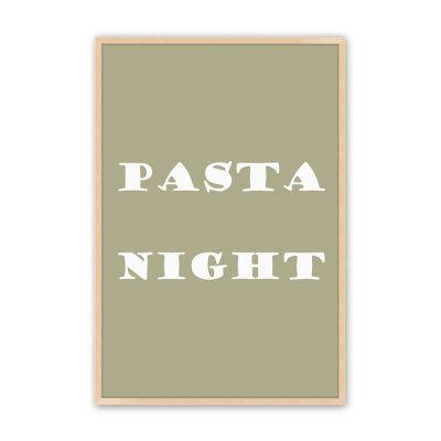 Imprimé Pasta Night