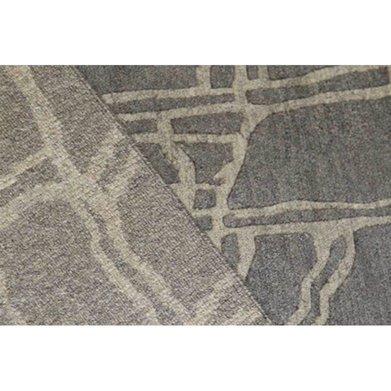 Animal Print Area Rug in Beige