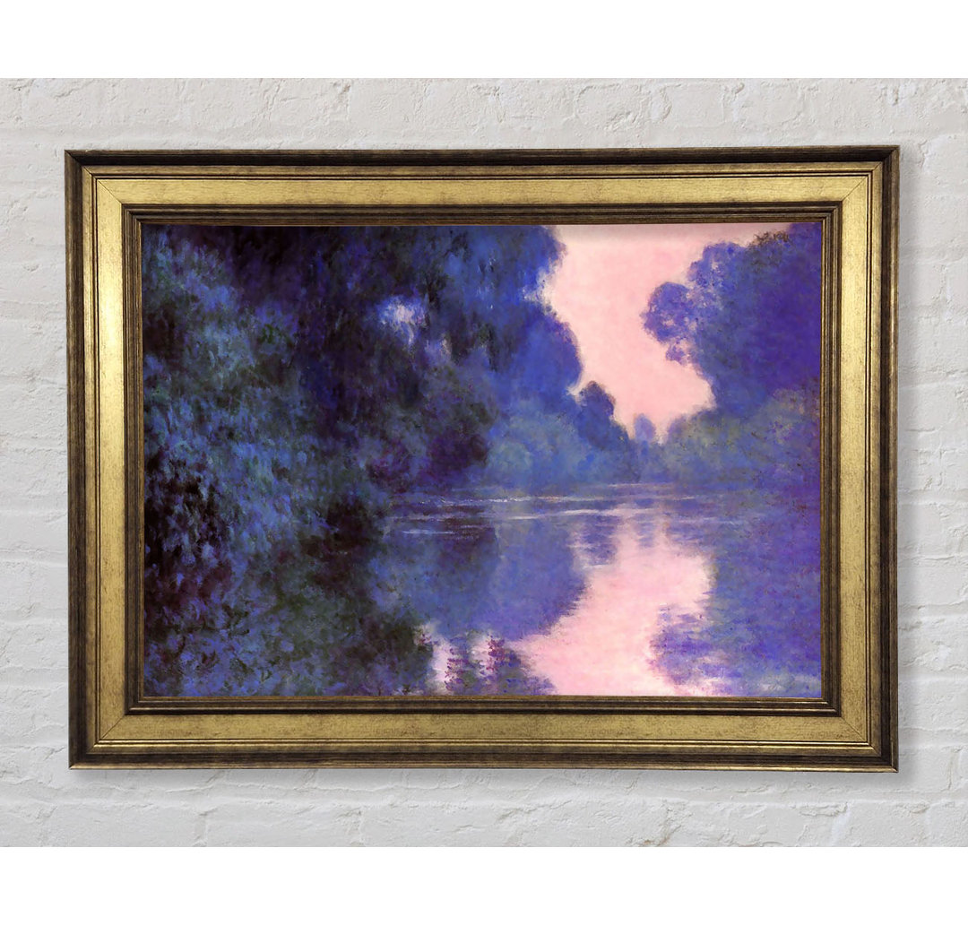 Monet Seine Arm bei Giverny - Druck