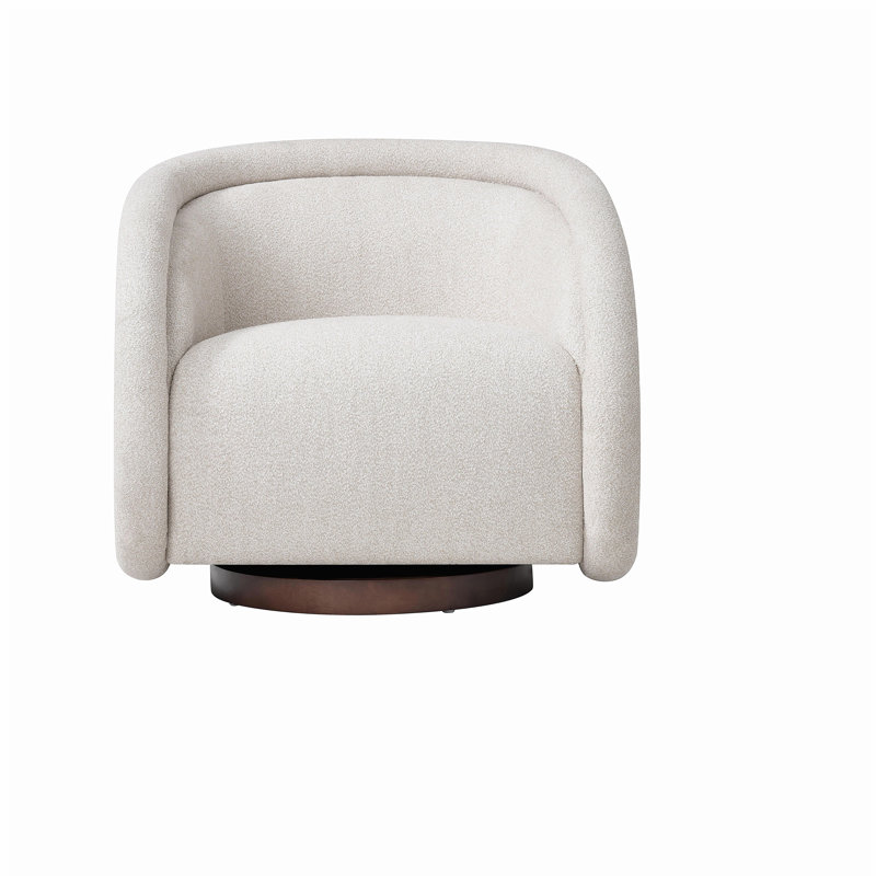 Chaise pivotante Sabbo Beige Boucle