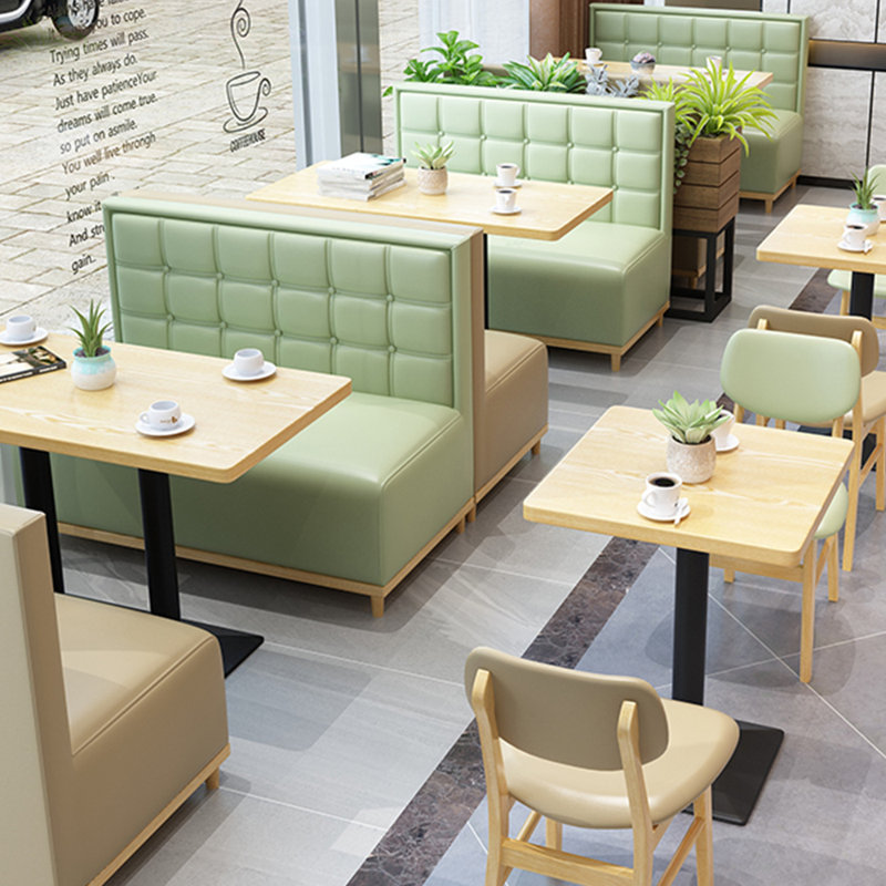 Banc rembourré moderne simple haut de gamme