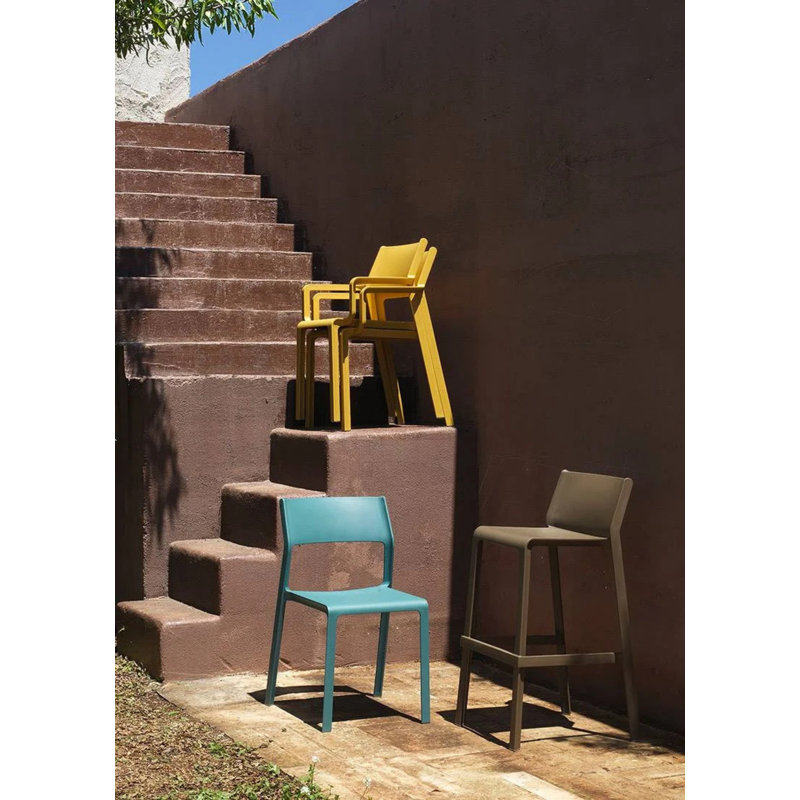 Trill Outdoor Dining Armchair, Mustard