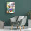 «Garden Cat and Dog» par MAKiko - peinture sur toile tendue-677074854