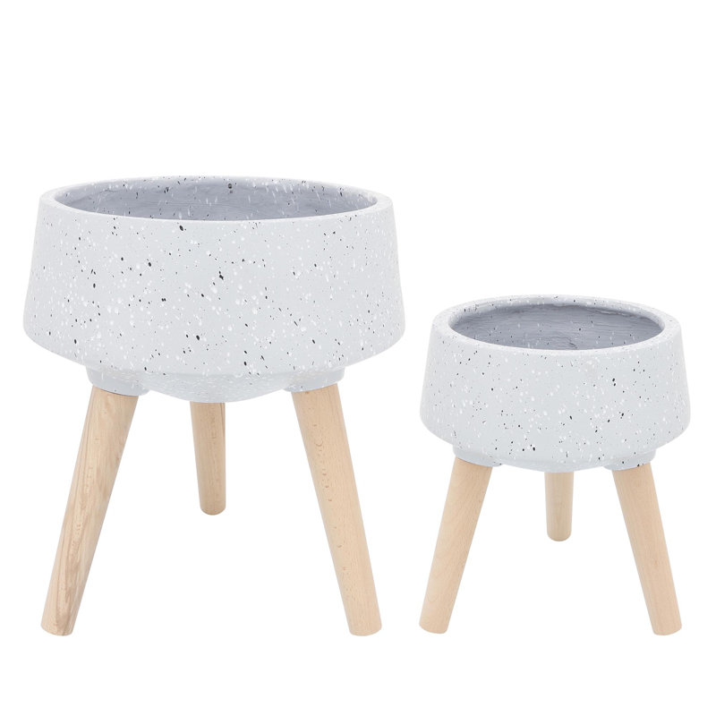 Includes plant rack flower pots
