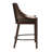 Paxon 26.25'' Seat Height Modern Solid Rubberwood Counter Stool With Cane Back And Upholstered Seat for Kitchen Islands-134972646-134972647