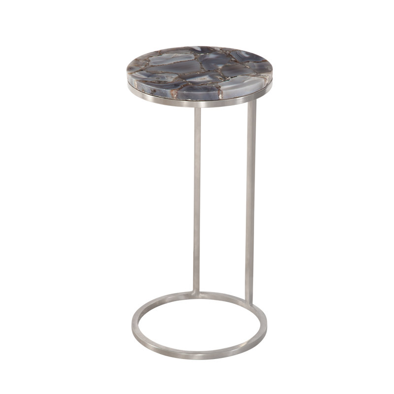 Crisette Stone Top End Table