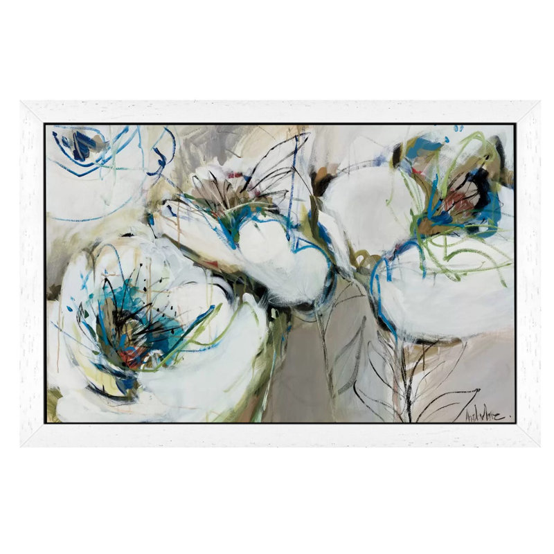 Sundance by Angela Maritz - Print on Canvas, White Framed, 20.32 cm H x 30.48 cm W