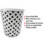 Pudalov Plastic Open Waste Bin - 7.7L