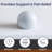 Foam Mattress Topper, Removable Mattress Cover, High Density Foam Mattress Pad with 4-Corner Non-Slip Straps-1018812086-1059818845