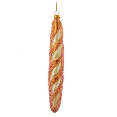 Noble Gems French Baguette Glass Ornament