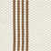 Sorrento 2x3 Handwoven Performance Stripe Ivory Fabric Rug