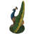 Peacock Plumage Garden Statue