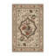 Tapis oriental moelleux moelleux en beige-1883990502