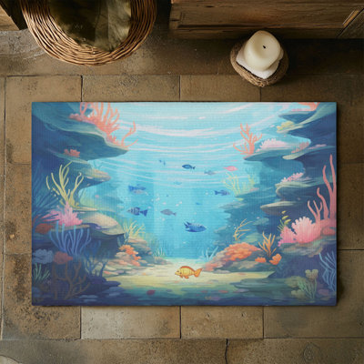 Tapis tressé Deep Sea Treasures