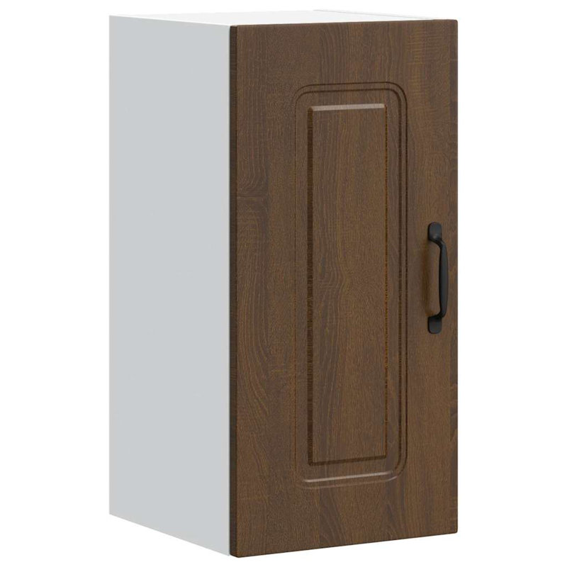 Kitchen Wall Cabinet Kalmar Engineered Wood, Brown Oak