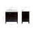  36'' Single Bathroom Vanity with Top-1799689565