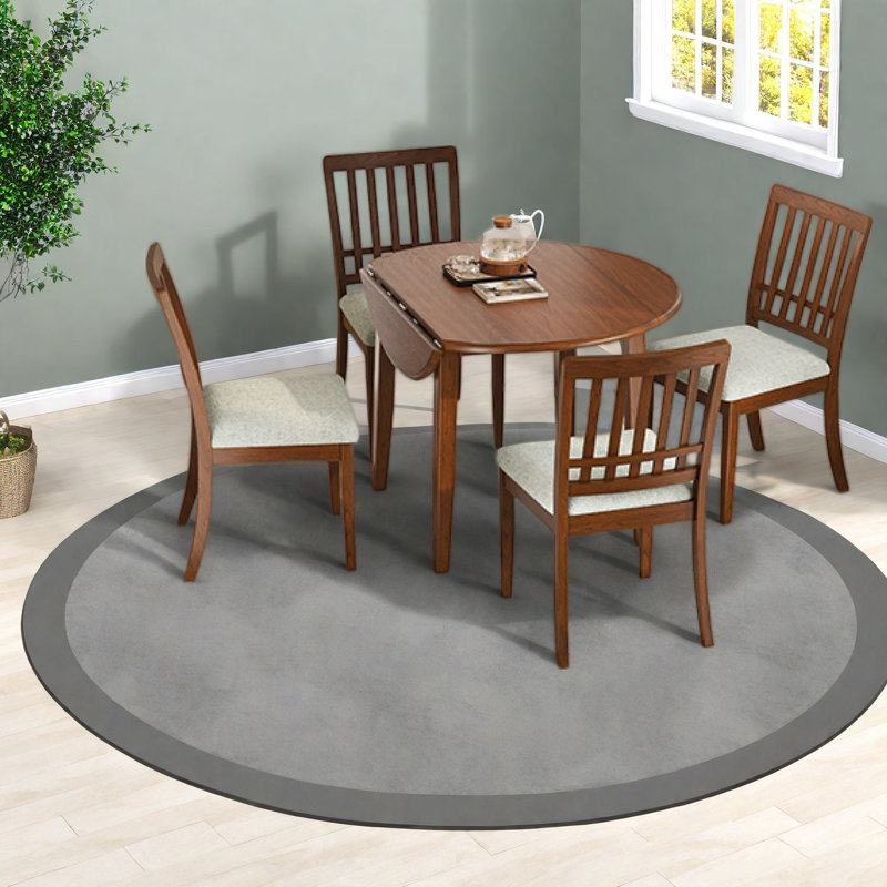 Ensembles de table et de chaises marron gain de place pour la maison (comprend la table et les chaises)., Grey 2