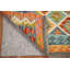 Tapis oriental coloré Kilim 5 x 6